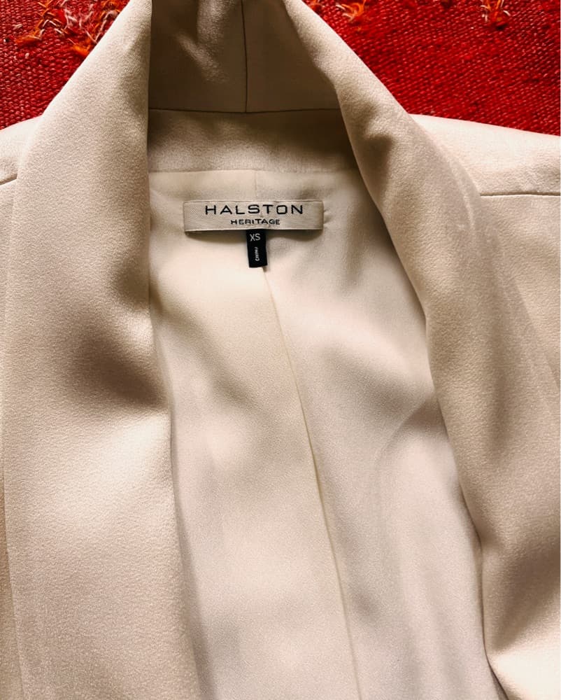 Chic Ivory Halston Heritage Coat Dress - Image 4