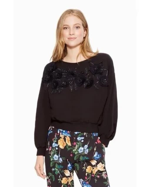 Parker Lucinda Puff Sleeve Sweatshirt - Image 3