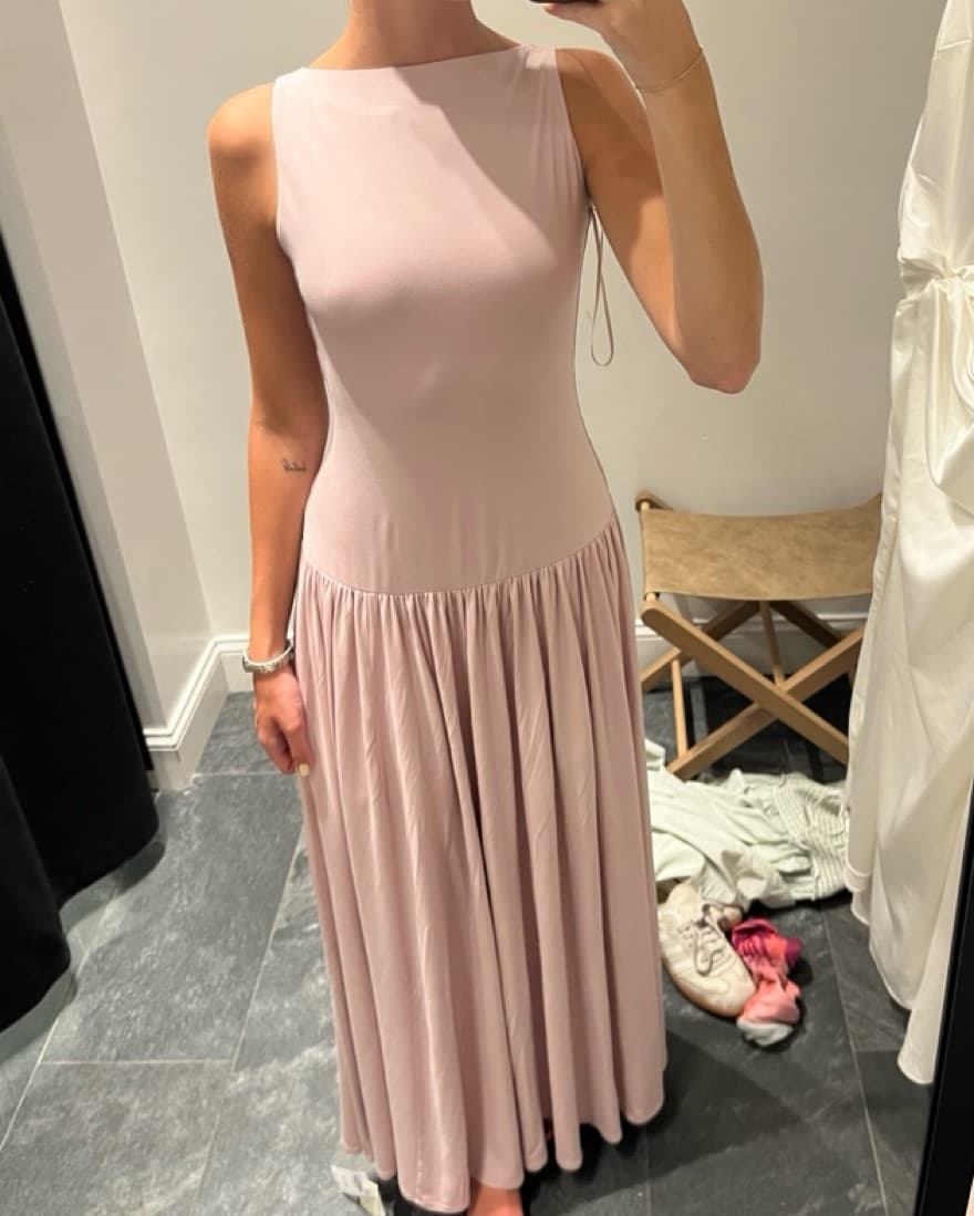 Abercrombie Drop Waist Maxi Dress - Image 3