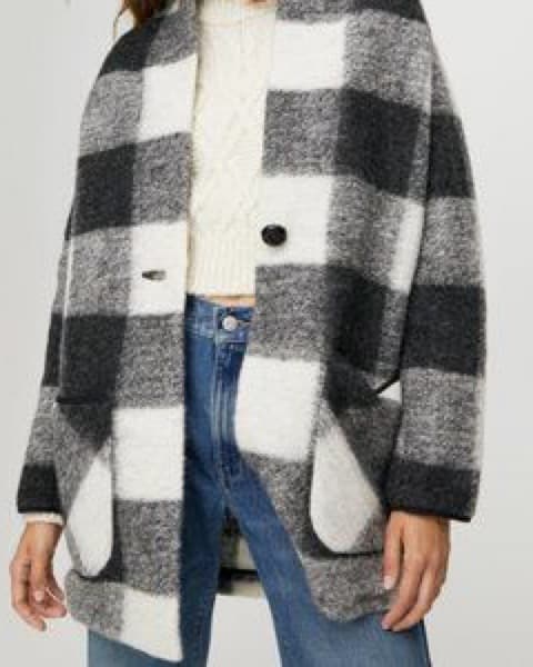 Aritzia Wilfred Checker Jacket - Image 1