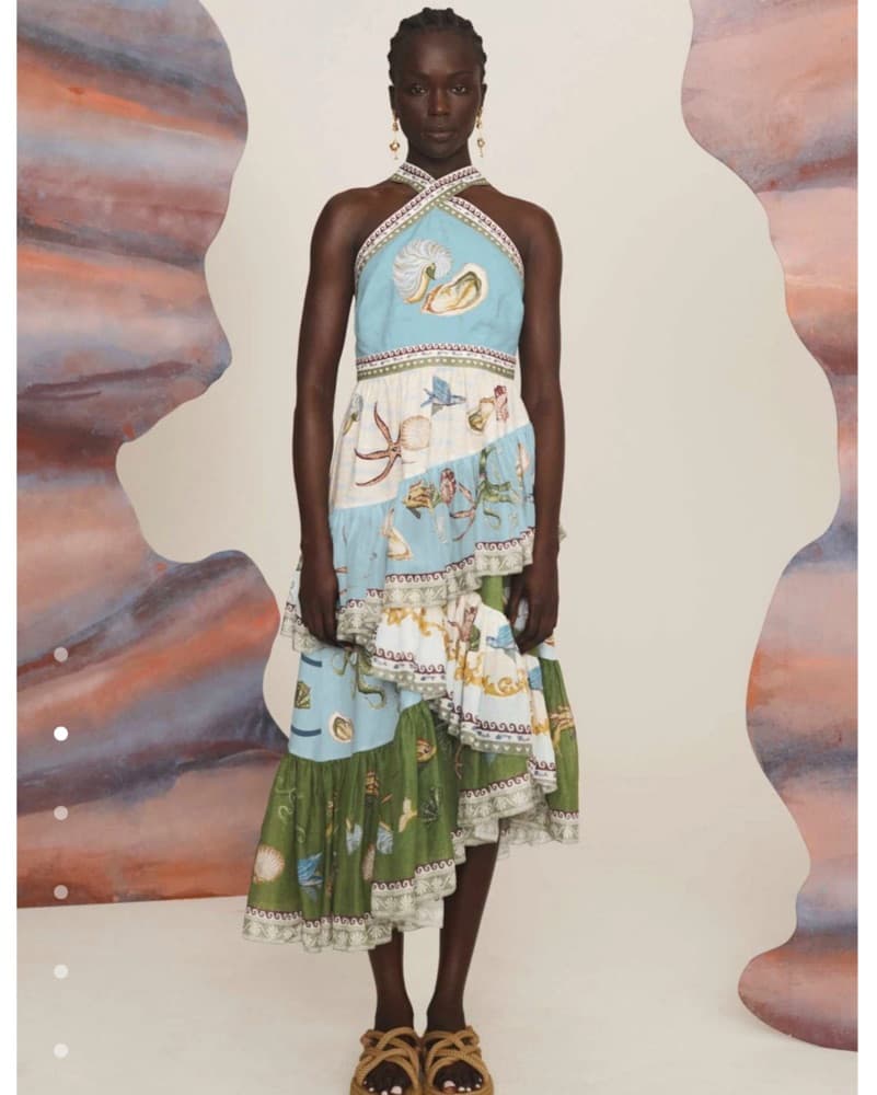 Alémais Bath House Midi Dress - Image 1