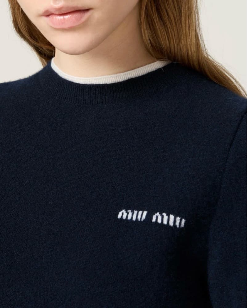 Miu Miu Cashmere Polo - Image 3
