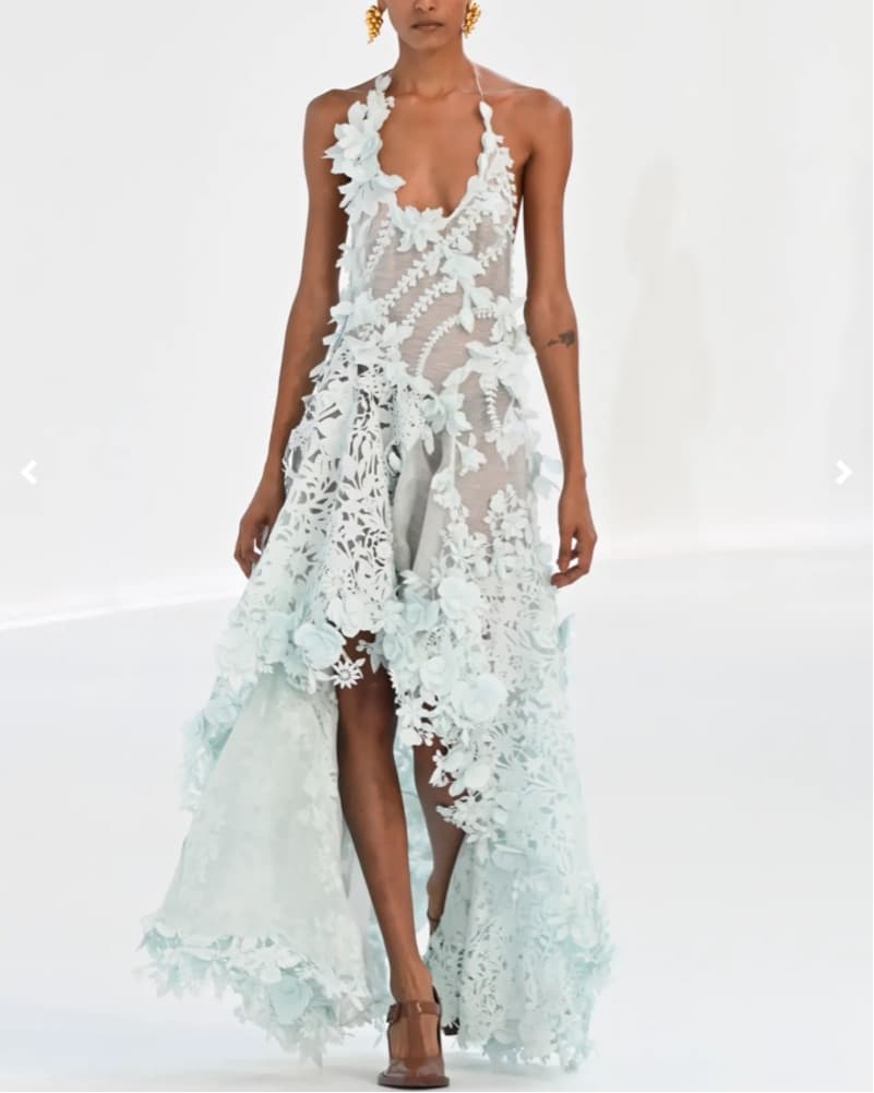 Zimmerman Floral Lace Gown - Image 1