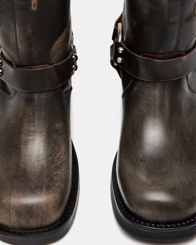 Steve Madden Distressed Buckle Boot - Image 5
