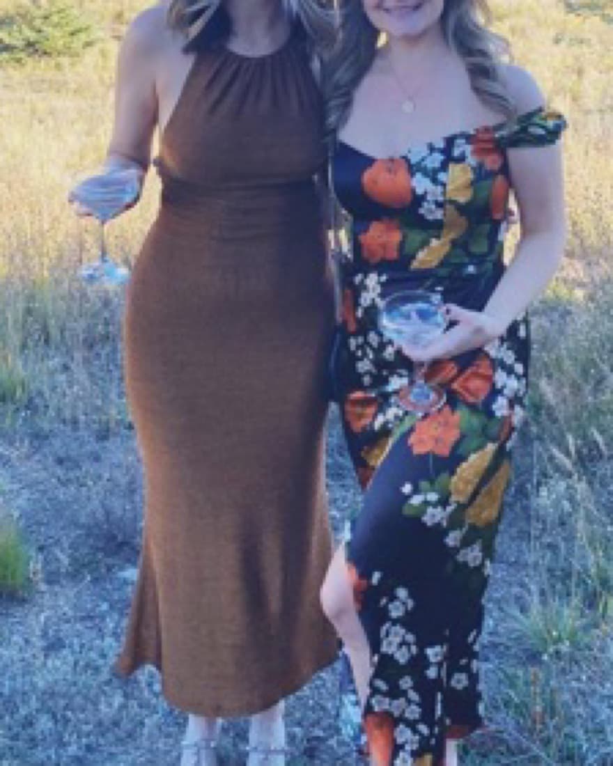 Revolve MISHA Greta Dress in Copper - Image 4