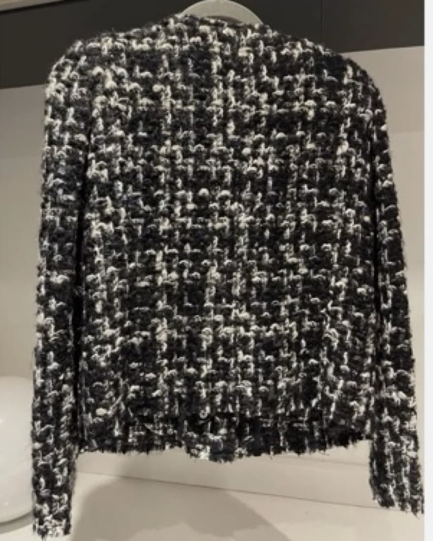Iro Pearl Embelished Mohair Wool Tweed - Image 3