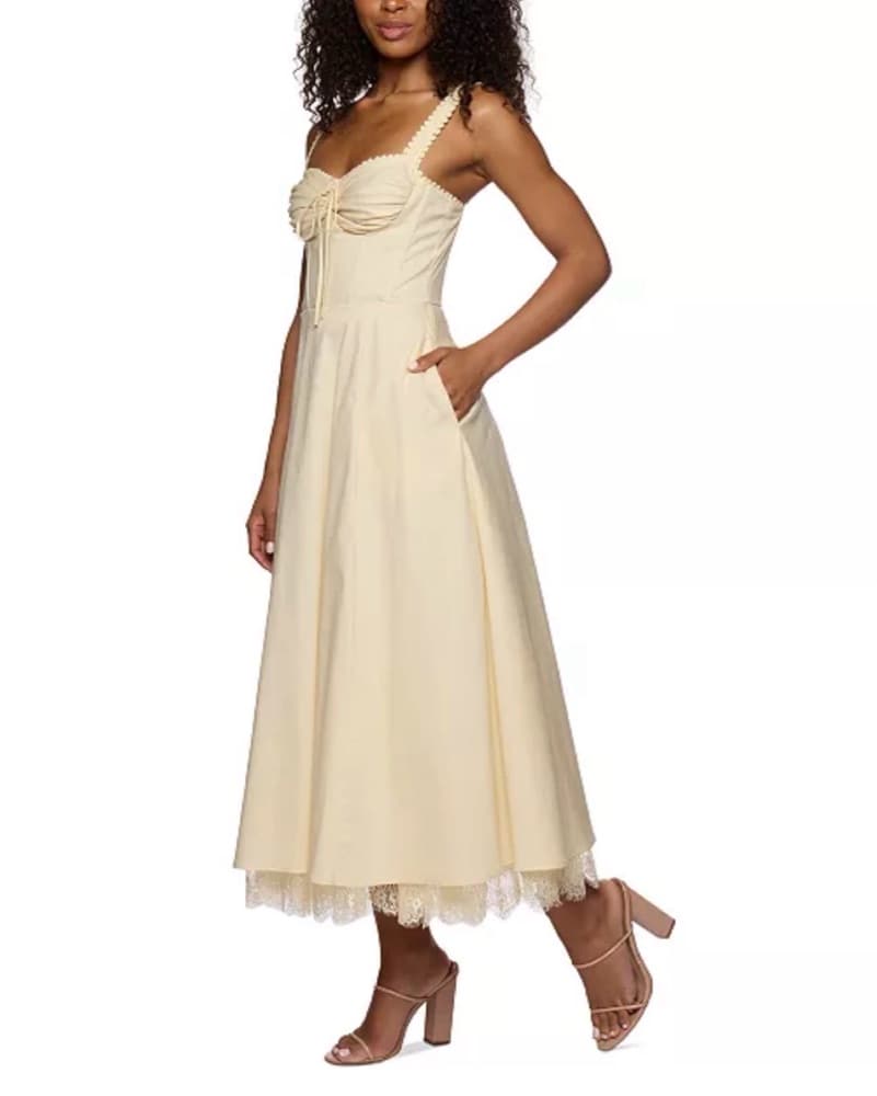 Butter Yellow alex & sophia dress - Image 2