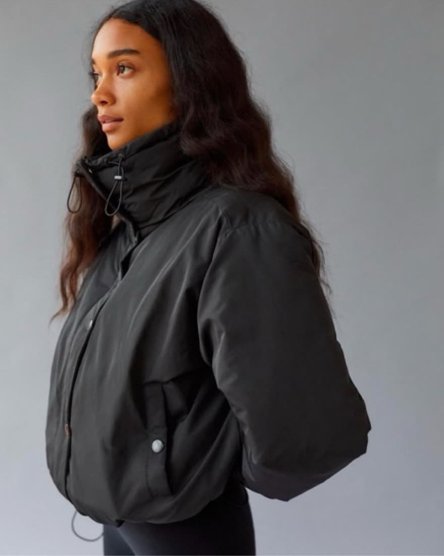 BDG Isla Lightweight Funne Neck Puffer - Image 1