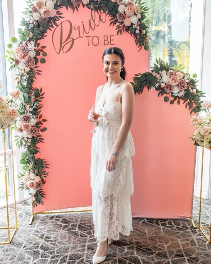 Self Portrait Embellished Midi Lace Dres - Image 2
