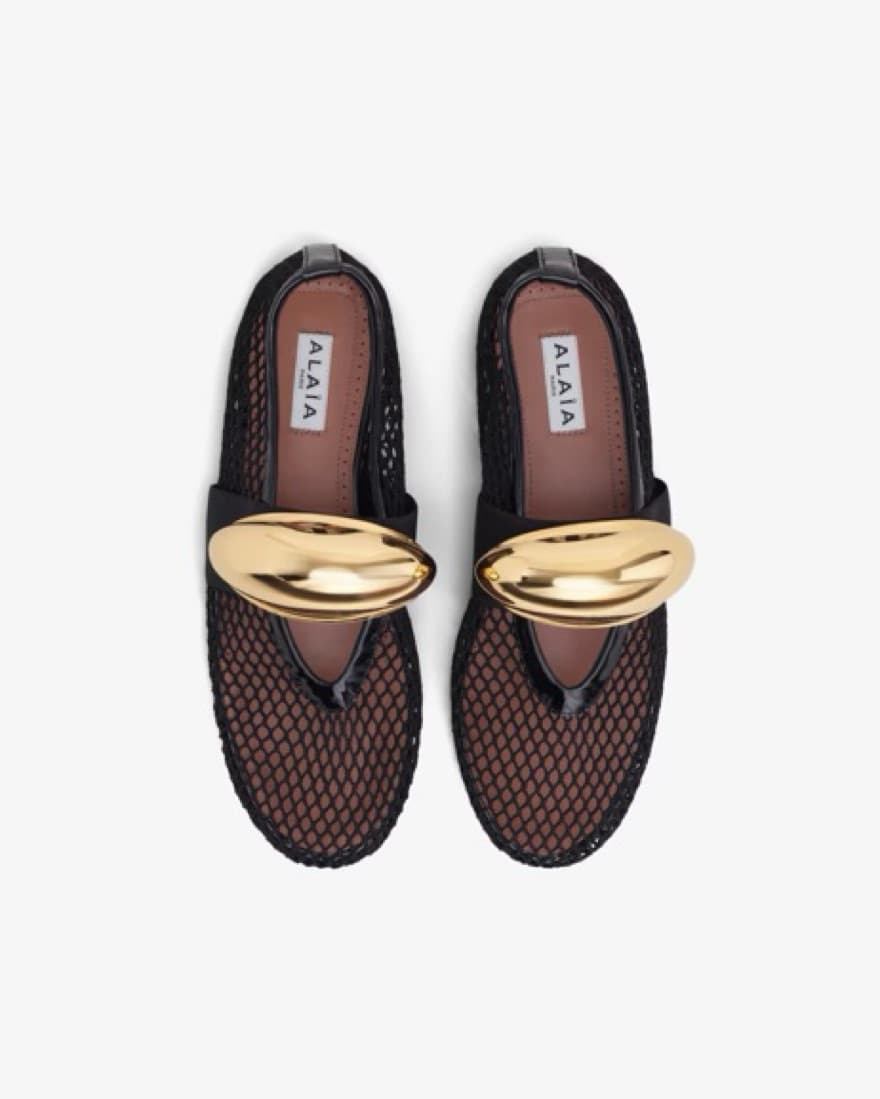 Alaia Mesh Flats - Image 1