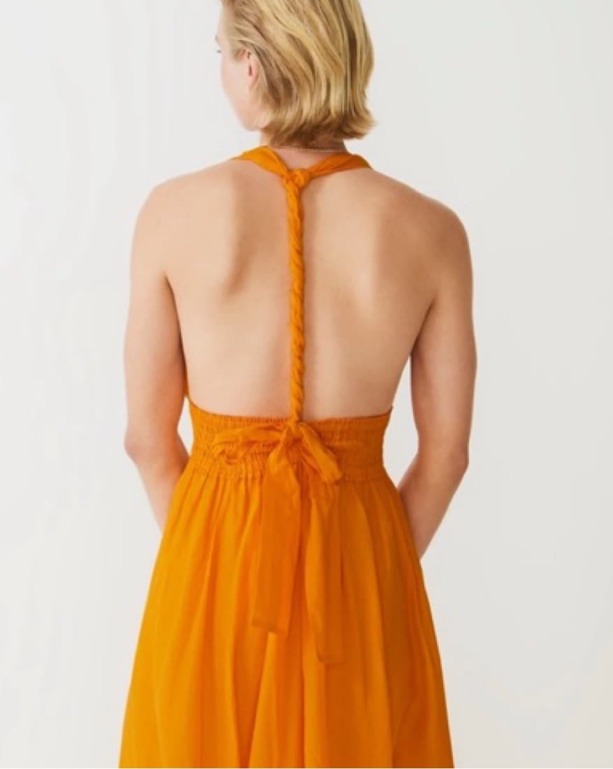 Orange jcrew Maxi  - Image 3