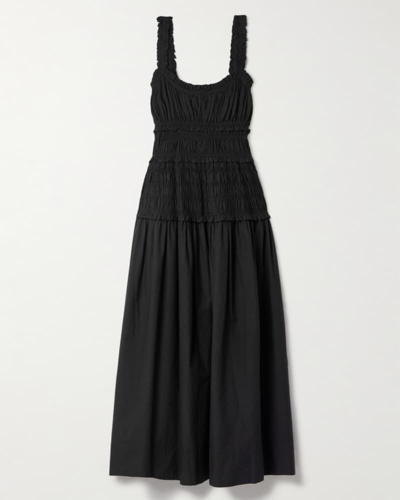 Doen Marianne Poplin Midi Dress - Image 1