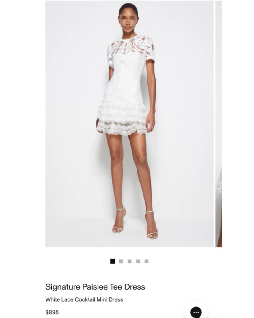 SIMKHAI | Signature Paisley Tee Dress - Image 1