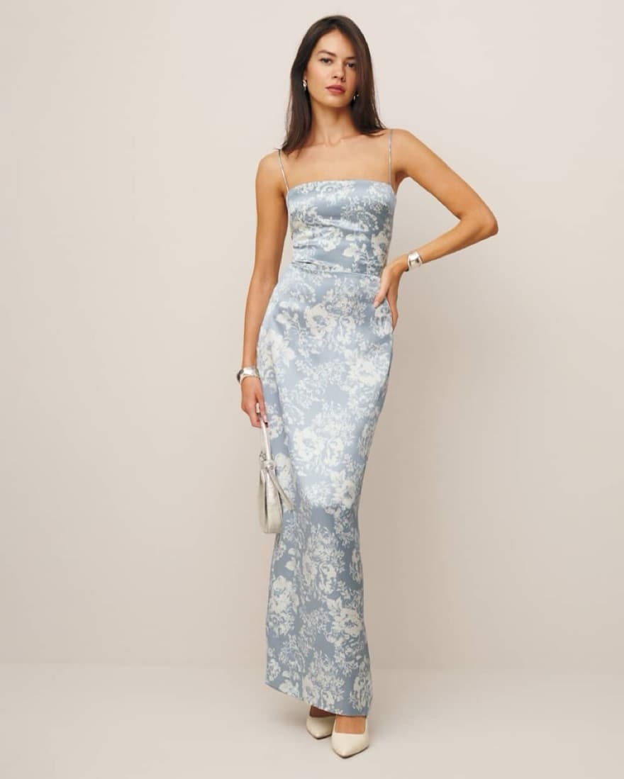 Reformation Frankie Silk Dress  - Image 1