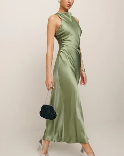 Reformation Casette Silk Dress  - Image 2