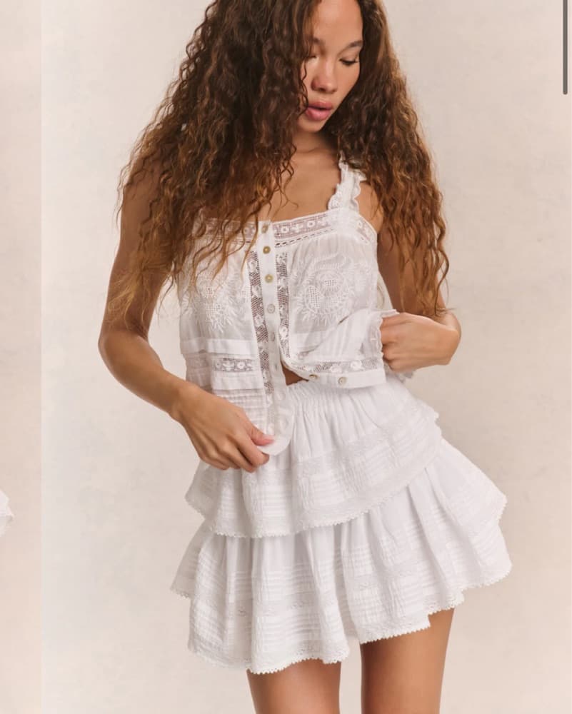 Loveshackfancy white set - Image 1
