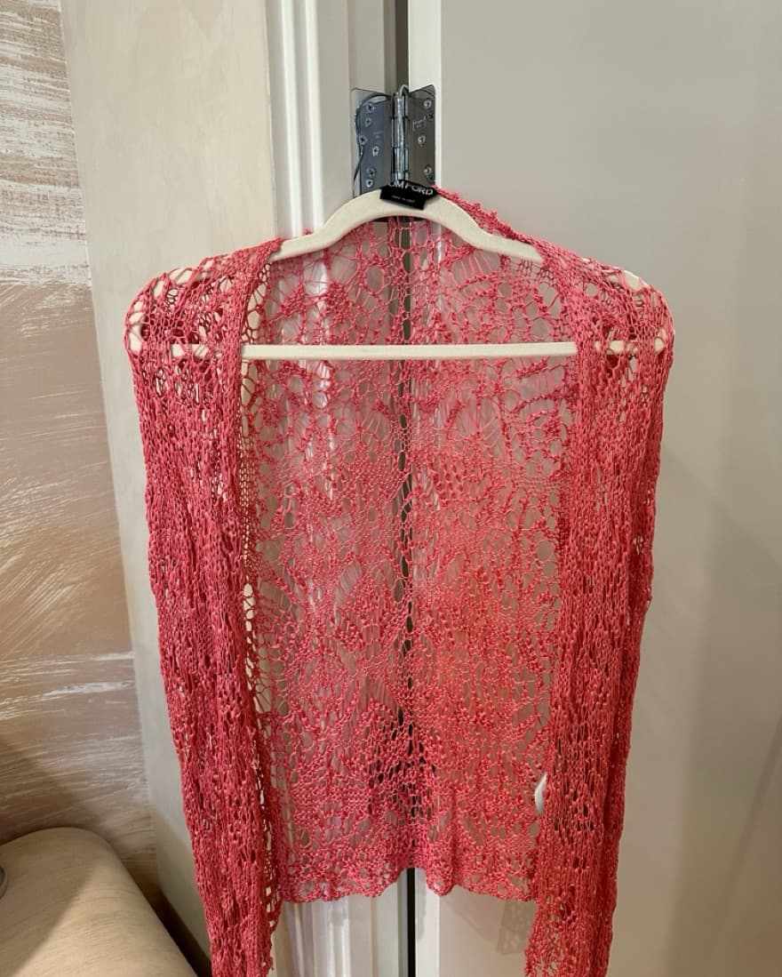 Tom Ford Rose Lace Cardigan  - Image 5