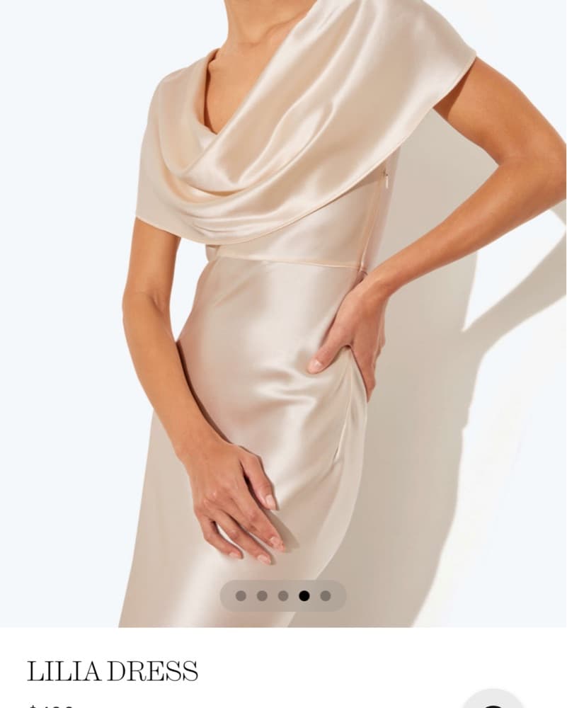 Rat And Boa ivory Lilia Dress XS - Image 5