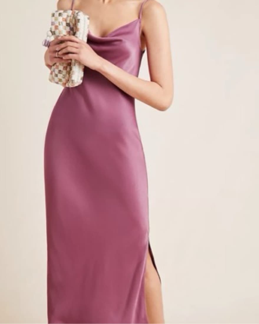 Anthropology Bias Slip dress - Image 2