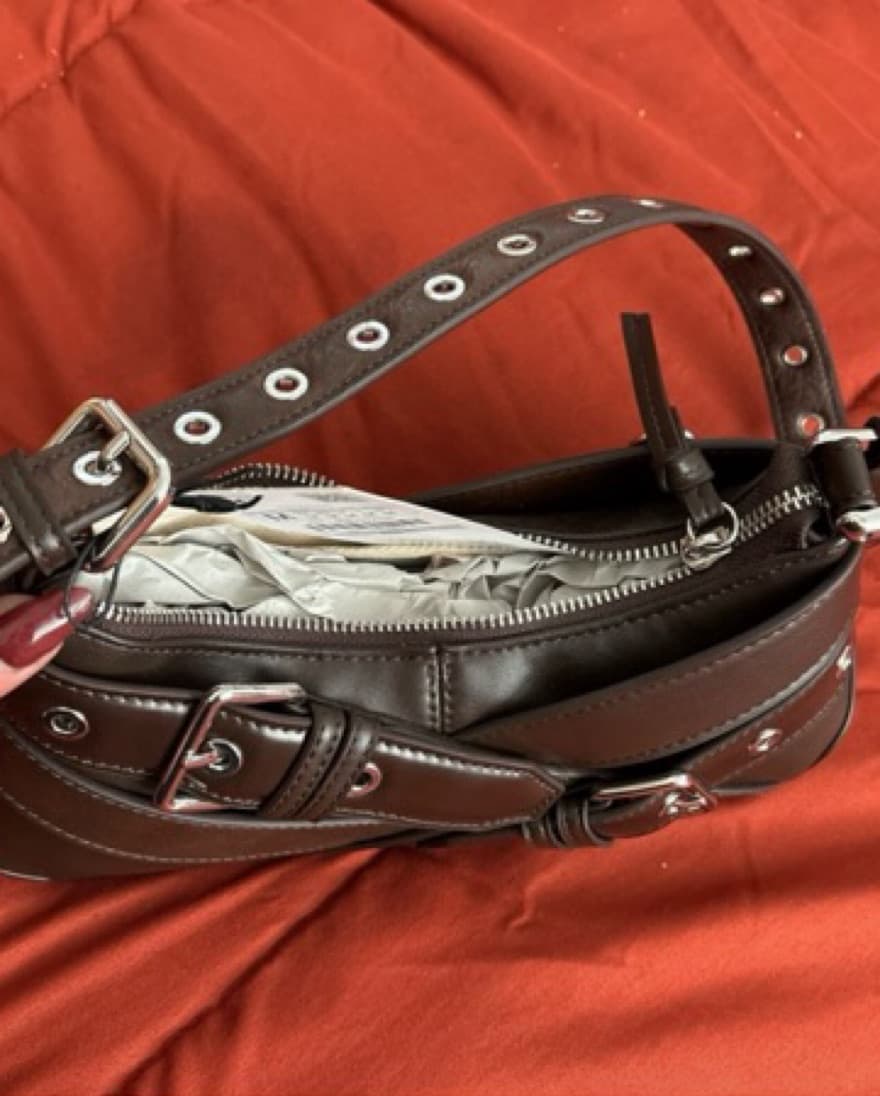 Zara Brown Belt Handbag  - Image 3