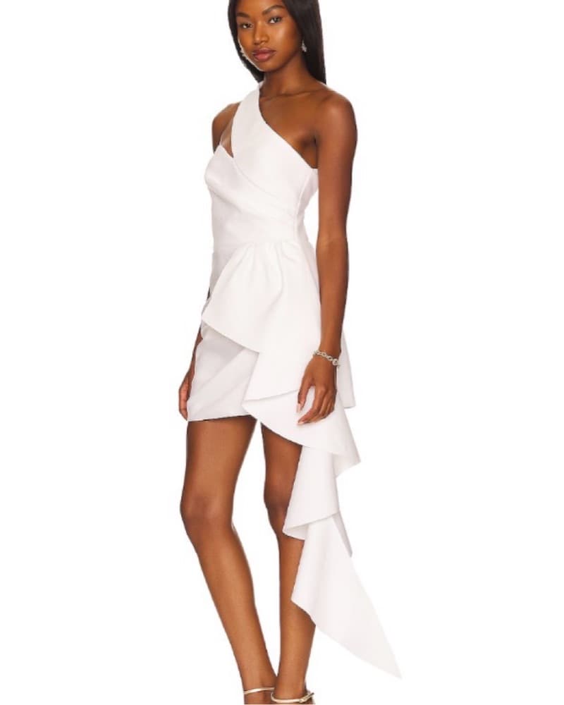 ELLIAT Convergence Dress in Ivory - Image 1