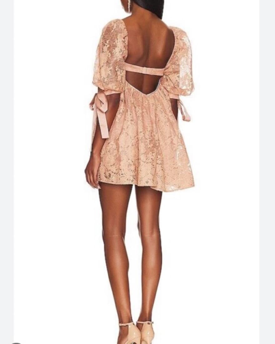For Love & Lemons Louisa Mini Dress  - Image 2