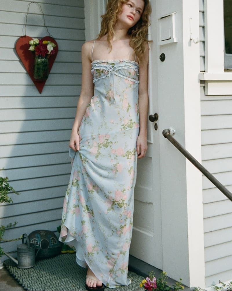 For Love and Lemons Natalie Maxi Dress - Image 2