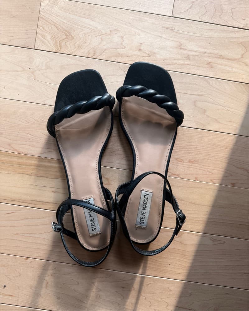 Steve Madden Braided Sandals Size 10 - Image 1