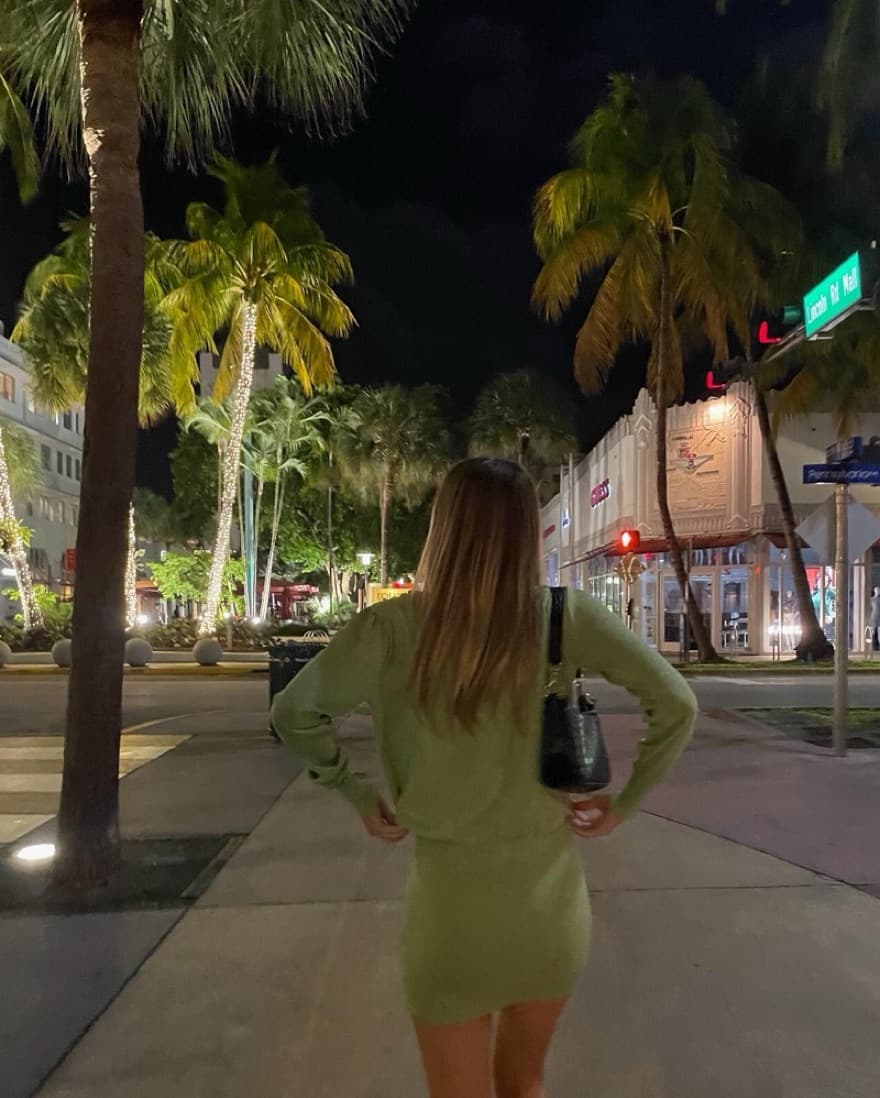 Green Revolve Superdown Mini Dress - Image 2