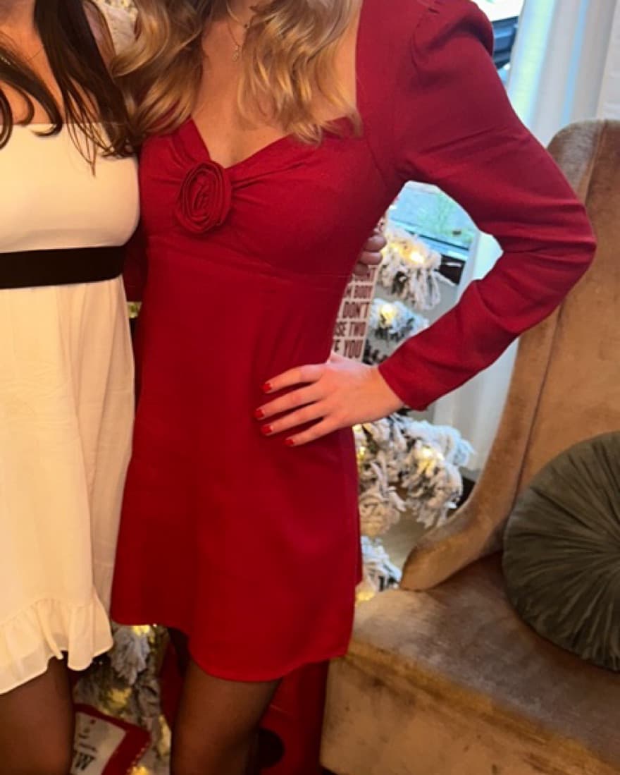 Reformation Red Dress  - Image 1
