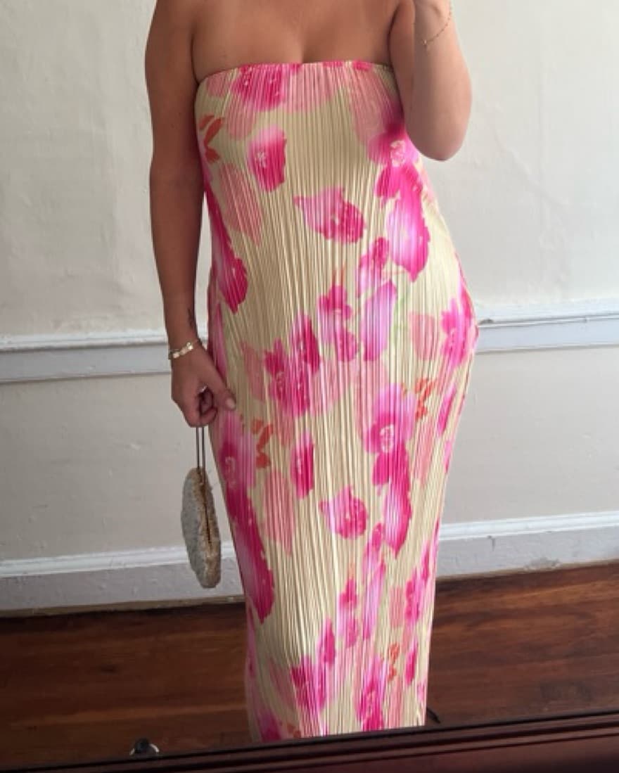 Floral Floor Length Dress - Image 2