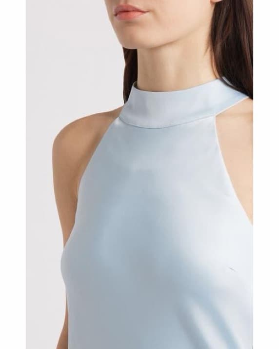 Ice blue sleeveless dress - Image 2