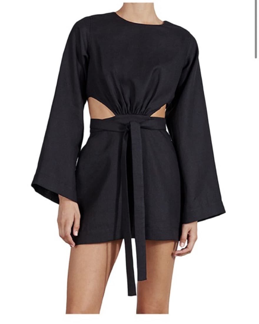Bondi Born Paraiso Komodo Belted Linen M - Image 3