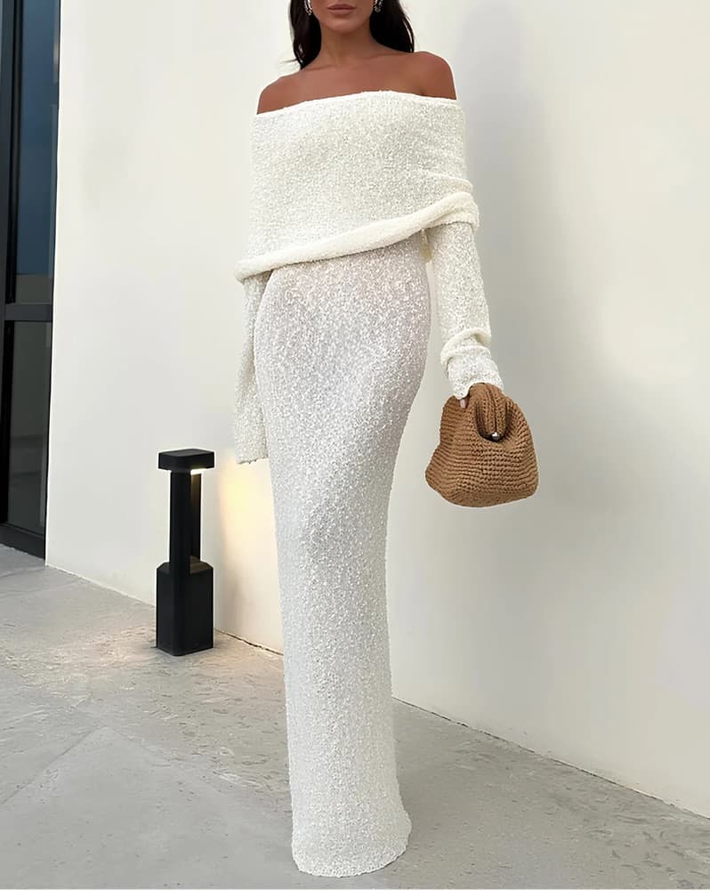 Meshki Marisol Boulce Maxi In Ivory - Image 1