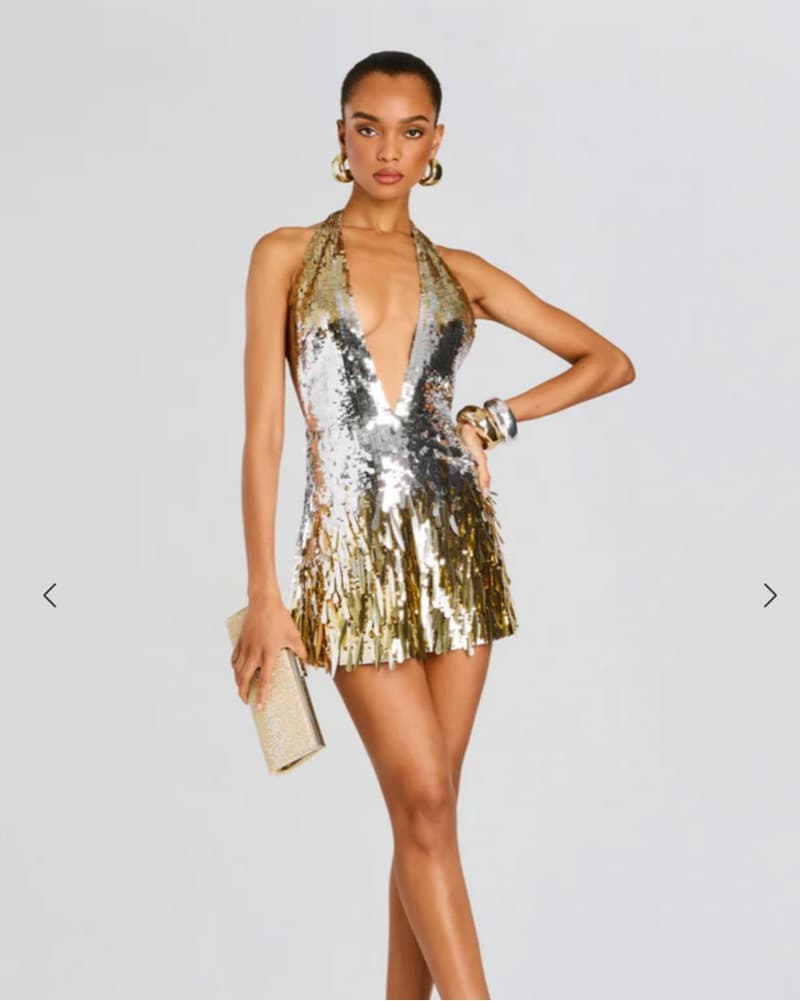 Retrofete Kinara Mini Dress Embellished - Image 1