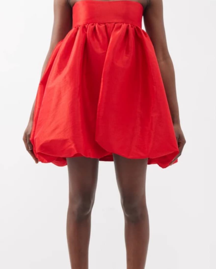Kika Vargas red strapless dress - M - Image 4