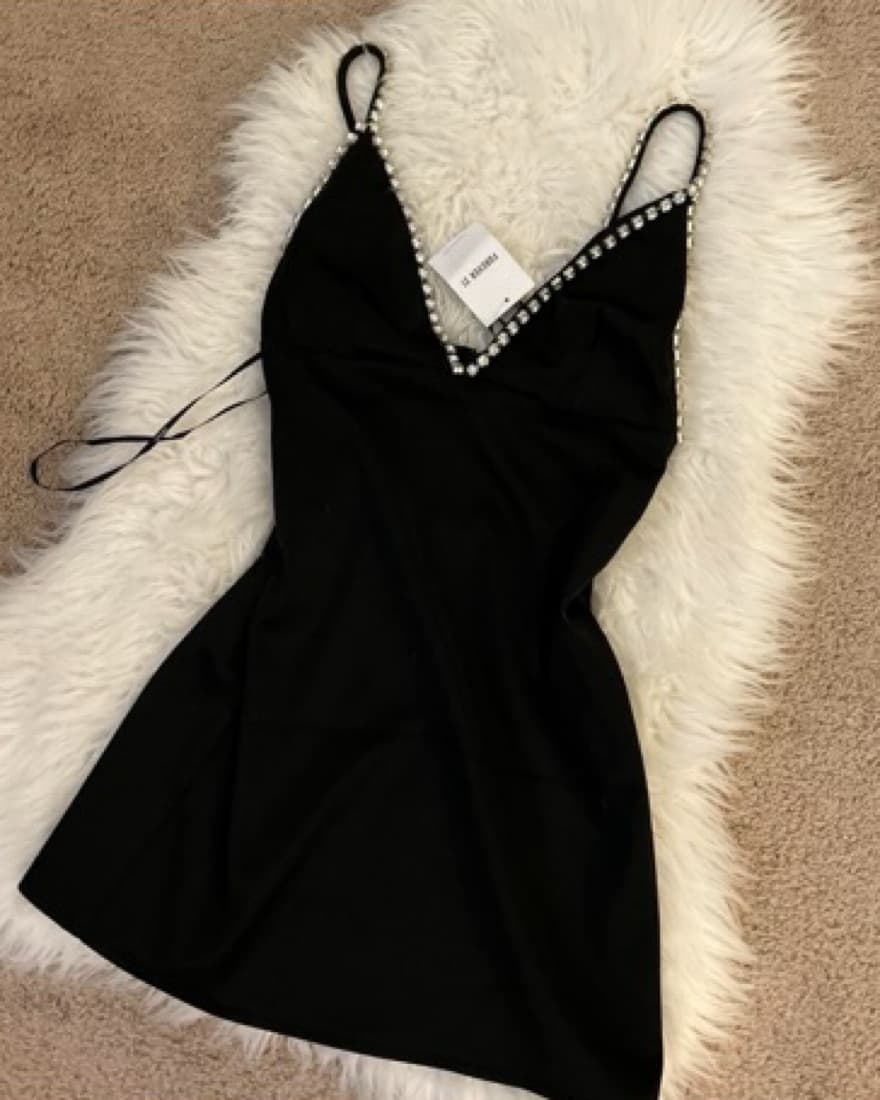Black Satin Mini - Image 1