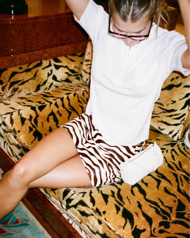 Few ModaxSara Walker Brown Zebra Skirt - Image 1