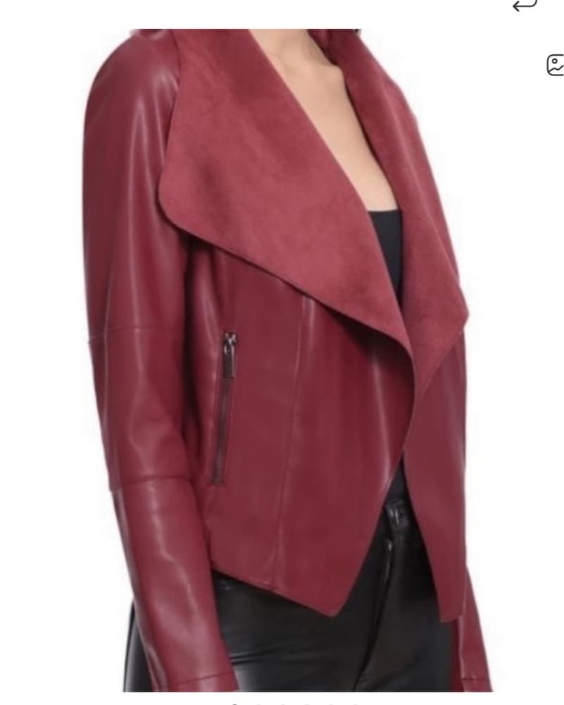 Bagatelle Faux Leather & Suede Jacket  - Image 1