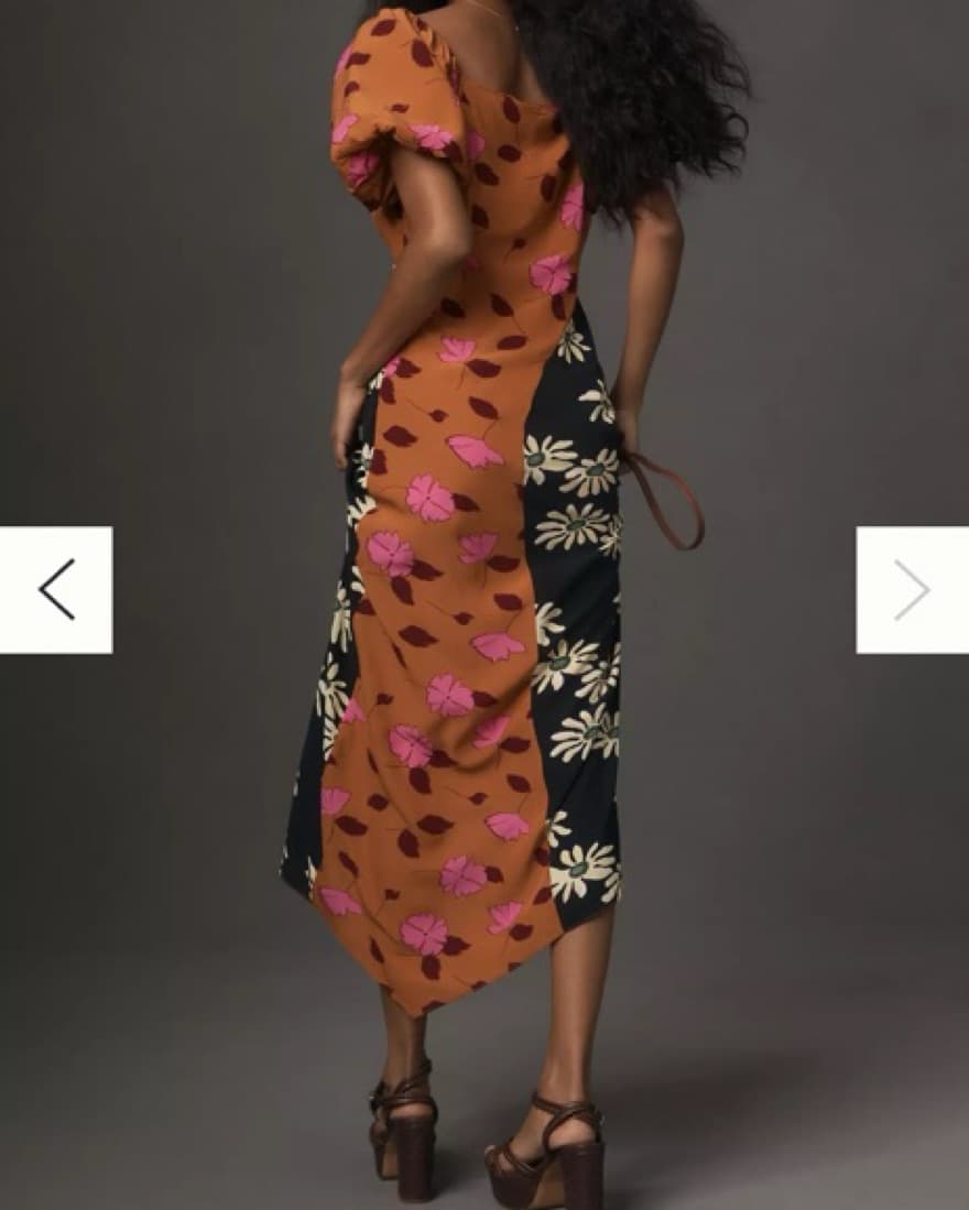 Rhode Multi Floral Dress - Image 2