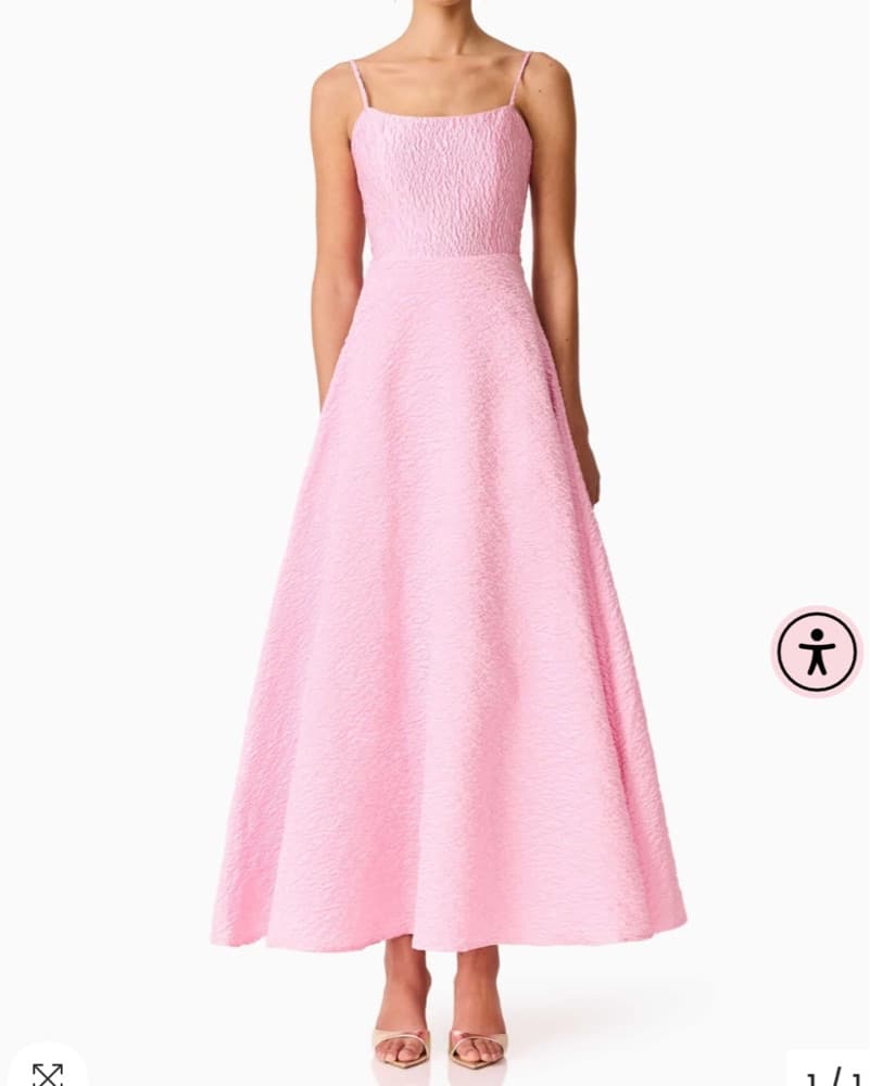 ELLIATT BRIALLEN TEXTURED GOWN - Image 1