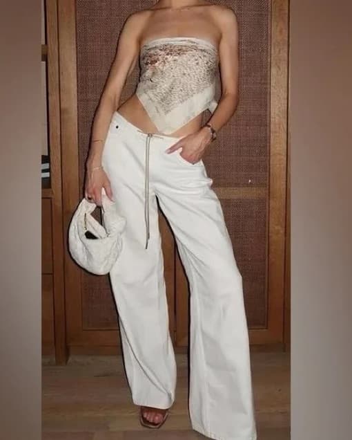 Still Here NY Cool Jean In White  - Image 1
