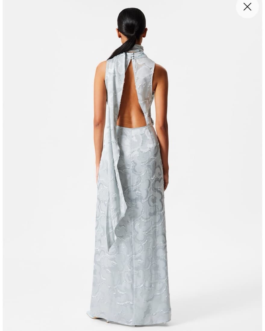 & Other Stories Silk Maxi Dress - Image 3