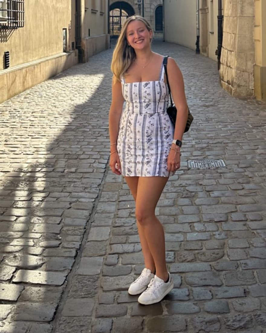 Linen Reformation Dress  - Image 1