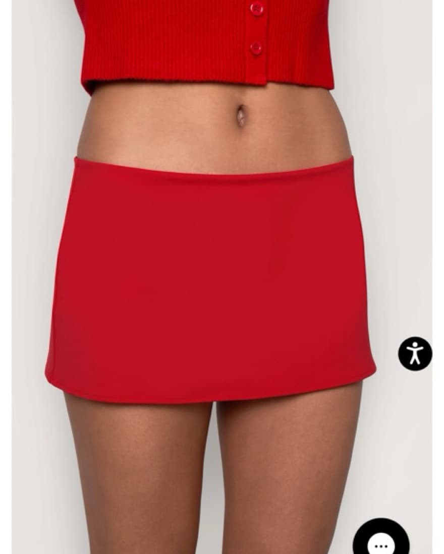 Danielle Guizio Micro Mini Stretch Skirt - Image 4