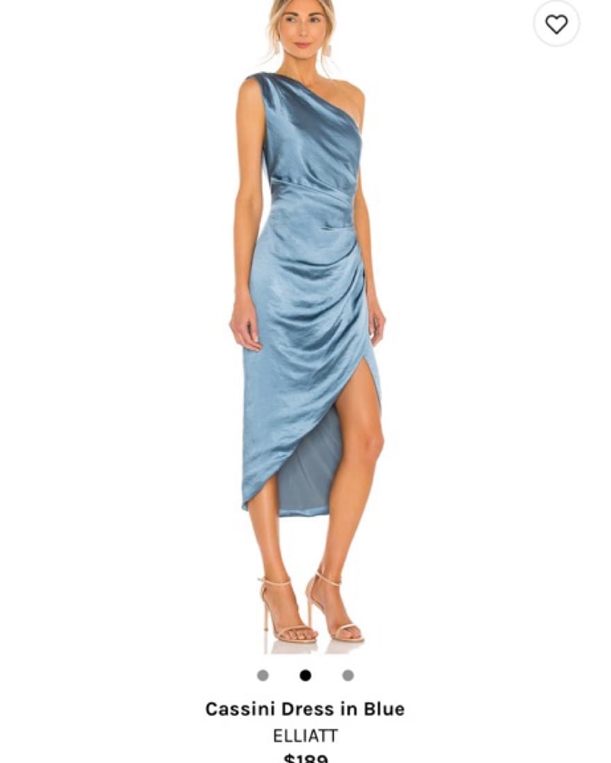 Blue Midi Dress From Revolve - Image 2
