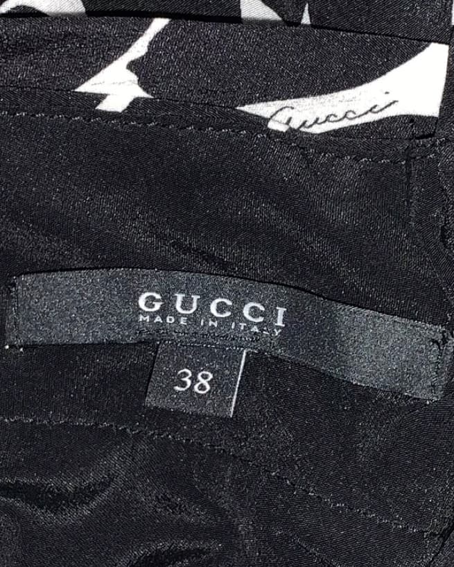 GUCCI size 38 silk dresses - Image 3