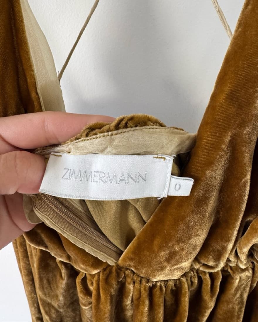 Zimmermann Sensory Velvet Maxi Dress - Image 6