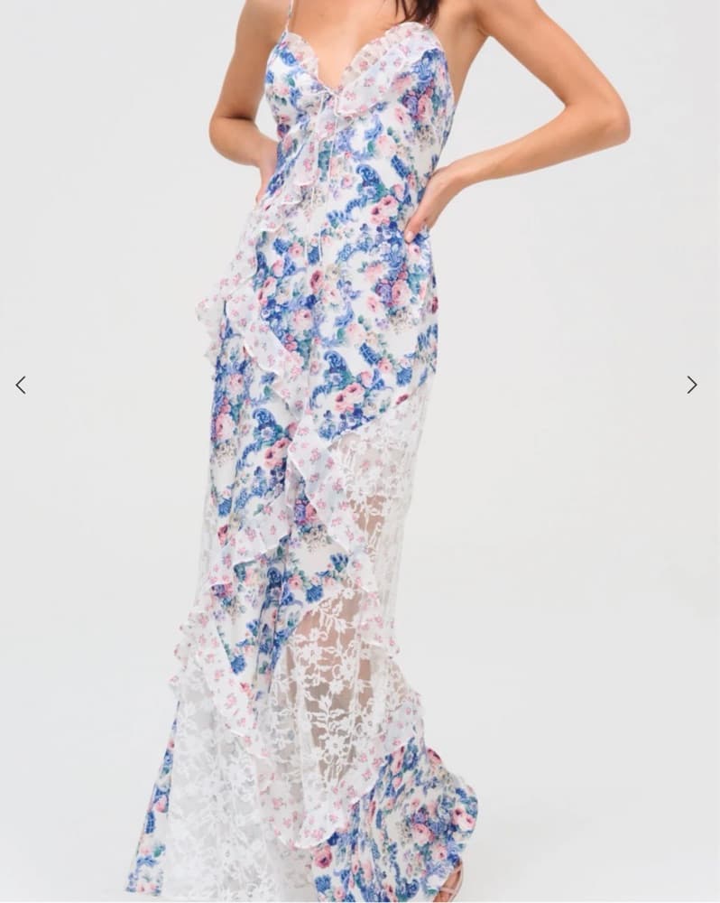 Floral For Love And Lemons Gown - Image 2