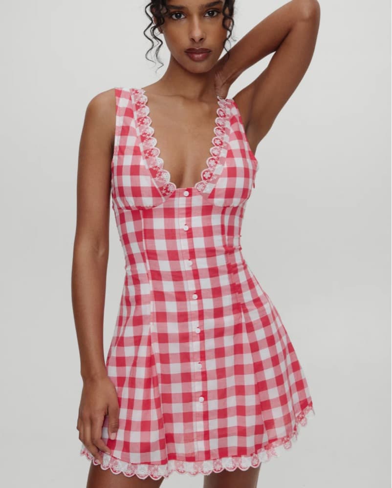 FB X Bella Hadid Farm Mini Dress - Image 5